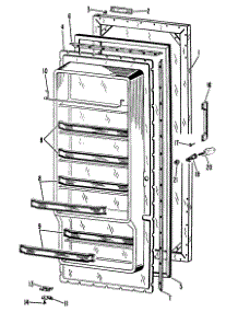 03 - Section3 parts for Ge Freezer FVF16CVB from AppliancePartsPros.com
