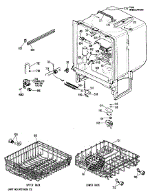 02 - Section2 parts for Ge Dishwasher GSC820S01 from AppliancePartsPros.com