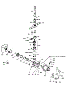 03 - Section3 parts for Ge Dishwasher GSD1100G03 from AppliancePartsPros.com