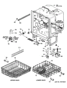 02 - Section2 parts for Ge Dishwasher GSD1120P30 from AppliancePartsPros.com