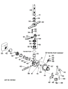 03 - Section3 parts for Ge Dishwasher GSD1130L04 from AppliancePartsPros.com