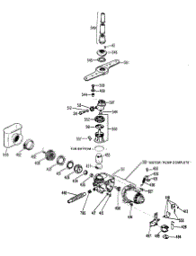 03 - Section3 parts for Ge Dishwasher GSD1130L20 from AppliancePartsPros.com