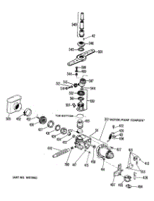 03 - Section3 parts for Ge Dishwasher GSD1130P25WA from AppliancePartsPros.com