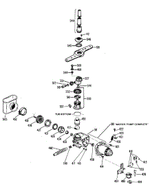 03 - Section3 parts for Ge Dishwasher GSD1150P25 from AppliancePartsPros.com