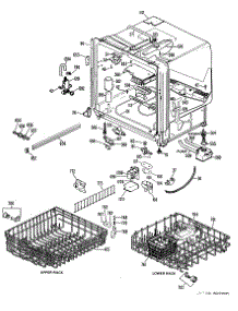 02 - Section2 parts for Ge Dishwasher GSD2600G02 from AppliancePartsPros.com