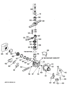 03 - Section3 parts for Ge Dishwasher GSD2800S40 from AppliancePartsPros.com