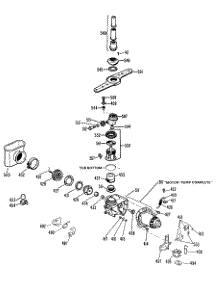 03 - Section3 parts for Ge Dishwasher GSD3000B03 from AppliancePartsPros.com