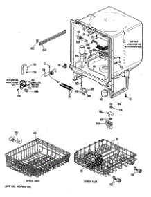 02 - Section2 parts for Ge Dishwasher GSD400T-45WA from AppliancePartsPros.com