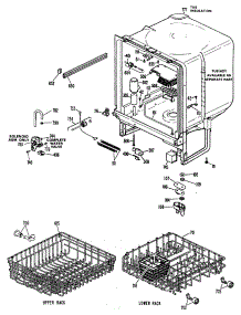 02 - Section2 parts for Ge Dishwasher GSD530P-35WA from AppliancePartsPros.com