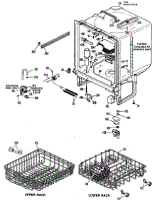 02 - Section2 parts for Ge Dishwasher GSD580P-35WA from AppliancePartsPros.com