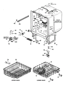 02 - Section2 parts for Ge Dishwasher GSD585S-45BA from AppliancePartsPros.com