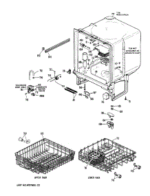 02 - Section2 parts for Ge Dishwasher GSD640P-45BA from AppliancePartsPros.com