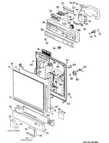 02 - Section2 parts for Ge Dishwasher GSD790L-03 from AppliancePartsPros.com