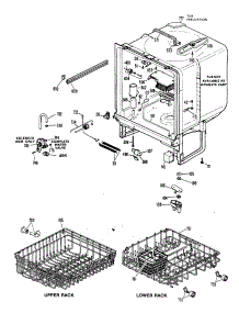 02 - Section2 parts for Ge Dishwasher GSD820P-45BA from AppliancePartsPros.com