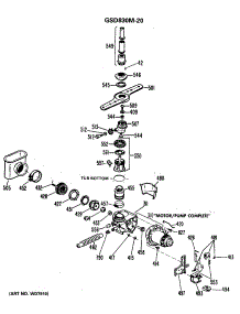 03 - Section3 parts for Ge Dishwasher GSD970P-25 from AppliancePartsPros.com