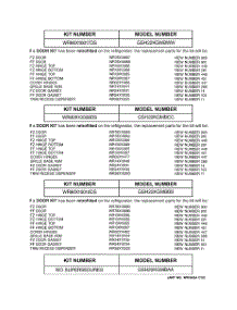 03 - Replacement Parts List parts for Ge Refrigerator GSH22KGMBAA from AppliancePartsPros.com