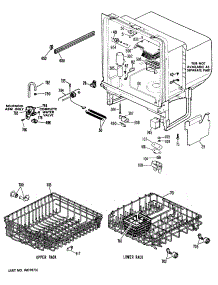02 - Section2 parts for Ge Dishwasher GSM603P-25AW from AppliancePartsPros.com