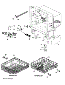 02 - Section2 parts for Ge Dishwasher GSM603P-45AW from AppliancePartsPros.com