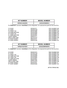 02 - Replacement Parts List parts for Ge Refrigerator GSS20DBMBWW from AppliancePartsPros.com
