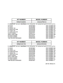 03 - Replacement Parts List parts for Ge Refrigerator GSS22JFMCWW from AppliancePartsPros.com