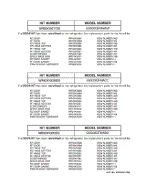 03 - Replacement Parts List parts for Ge Refrigerator GSS22QFMAWW from AppliancePartsPros.com