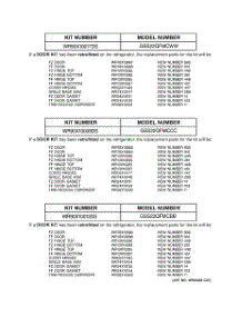 03 - Replacement Parts List parts for Ge Refrigerator GSS22QFMCCC from AppliancePartsPros.com