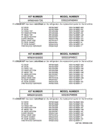 03 - Replacement Parts List parts for Ge Refrigerator GSS22UFMBBB from AppliancePartsPros.com