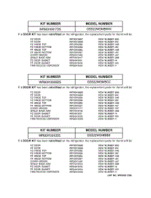 03 - Replacement Parts List parts for Ge Refrigerator GSS22WGMBWW from AppliancePartsPros.com