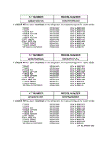 03 - Replacement Parts List parts for Ge Refrigerator GSS22WGMCWW from AppliancePartsPros.com