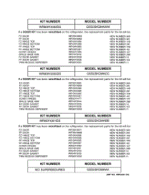 03 - Replacement Parts List parts for Ge Refrigerator GSS25KGMAAA from AppliancePartsPros.com