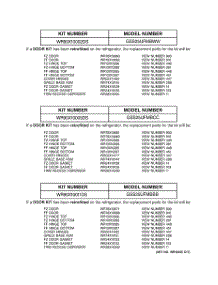 03 - Replacement Parts List parts for Ge Refrigerator GSS25UFMBCC from AppliancePartsPros.com