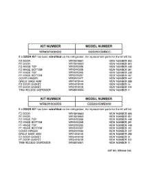 03 - Replacement Parts List parts for Ge Refrigerator GSS25VGMBCC from AppliancePartsPros.com