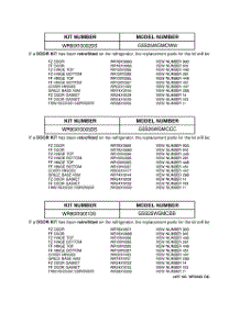 03 - Replacement Parts List parts for Ge Refrigerator GSS25WGMCWW from AppliancePartsPros.com