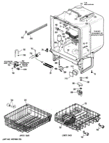 02 - Section2 parts for Ge Dishwasher HDA430S-48WW from AppliancePartsPros.com