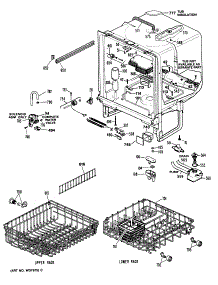 02 - Section2 parts for Ge Dishwasher HDA430V-60WW from AppliancePartsPros.com