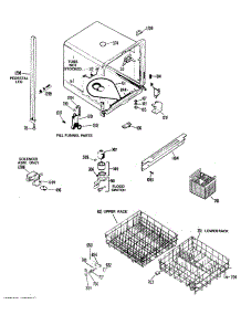 02 - Section2 parts for Ge Dishwasher HDA477-04 from AppliancePartsPros.com