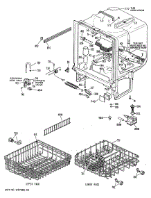 02 - Section2 parts for Ge Dishwasher HDA900X-66BA from AppliancePartsPros.com