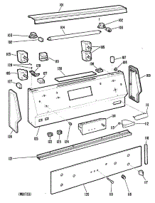02 - Section2 parts for Ge Range JB552GK-2 from AppliancePartsPros.com