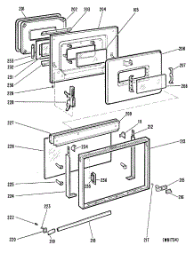 03 - Section3 parts for Ge Range JB552GK-2 from AppliancePartsPros.com