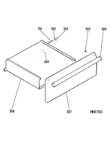 04 - Section4 parts for Ge Range JB552GK-2 from AppliancePartsPros.com