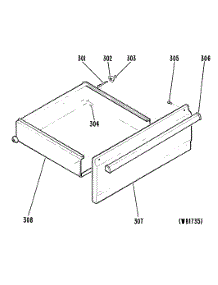 04 - Section4 parts for Ge Range JB552GK-3 from AppliancePartsPros.com