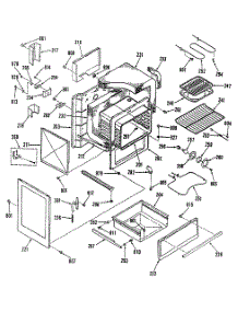 03 - Section3 parts for Ge Range JB553GM1 from AppliancePartsPros.com