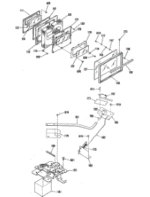 04 - Section4 parts for Ge Range JB570GM2 from AppliancePartsPros.com