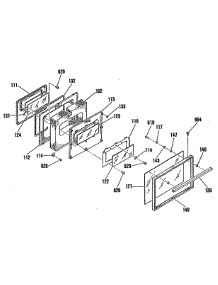 03 - Section3 parts for Ge Range JB570GM3 from AppliancePartsPros.com
