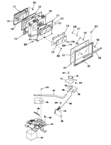 04 - Section4 parts for Ge Range JB571GM1 from AppliancePartsPros.com