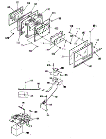 04 - Section4 parts for Ge Range JB571GM5 from AppliancePartsPros.com