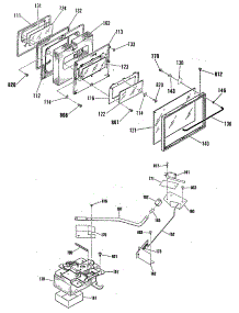 04 - Section4 parts for Ge Range JB575GS1BK from AppliancePartsPros.com