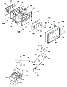 03 - Section3 parts for Ge Range JB575GS3BK from AppliancePartsPros.com