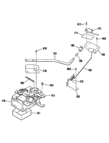 02 - Section2 parts for Ge Range JB576GR2WH from AppliancePartsPros.com
