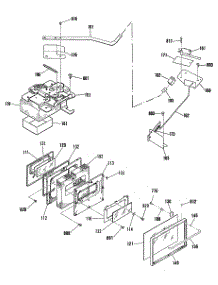 04 - Section4 parts for Ge Range JB576GR4WH from AppliancePartsPros.com
